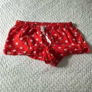 Red floral boxers - Old Navy - size xs